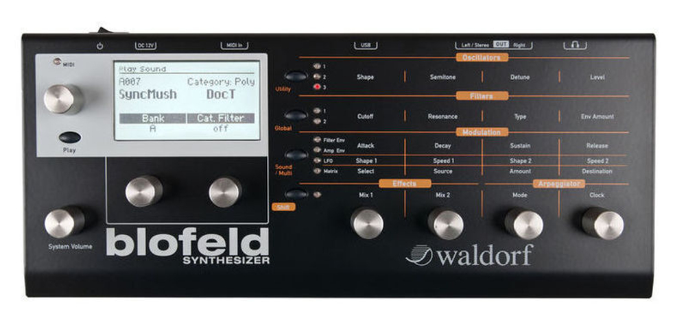 Звуковой модуль Waldorf Blofeld Desktop black