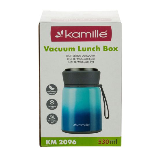 Термос пищевой 530 мл. из нержавеющей стали Kamille KM-2096