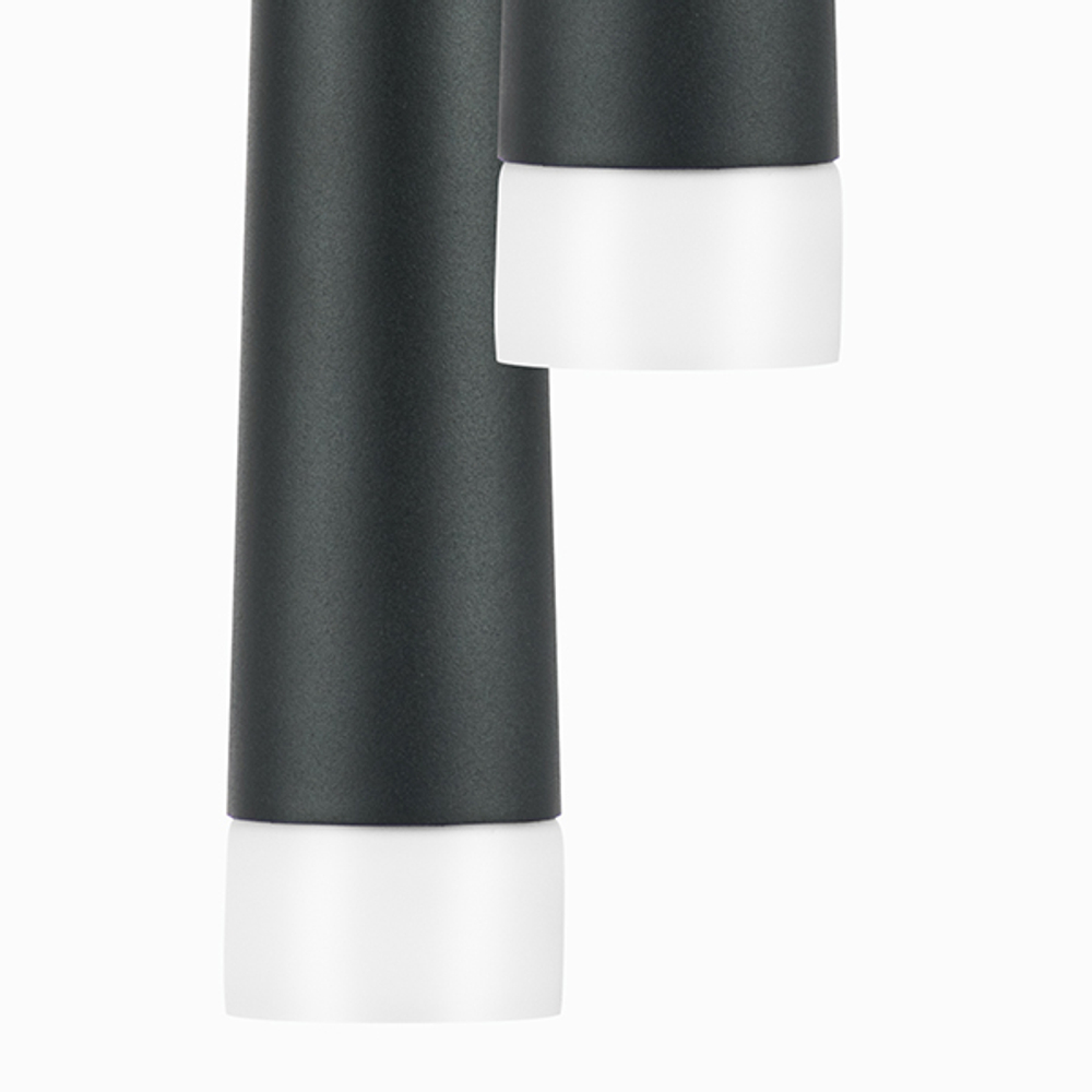 807087 Подвес PUNTO 8х25W G9 ХРОМ/ЧЕРНЫЙ/БЕЛЫЙ