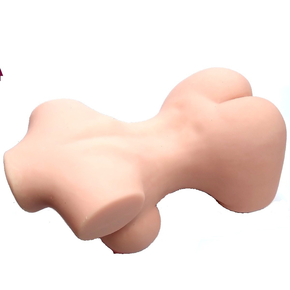 Реалистичный торс Эмма с вибрацией всасыванием и звуком 37 см