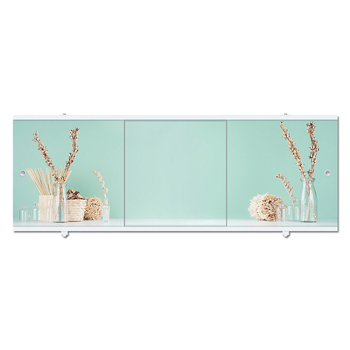 Экран для ванны Метакам Premium Collection 1,68 алюминиевый карска, Мятная история/Композиция (CS00066356)