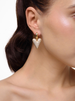 Серьги "Elongate Shine" Gold на швензе амур