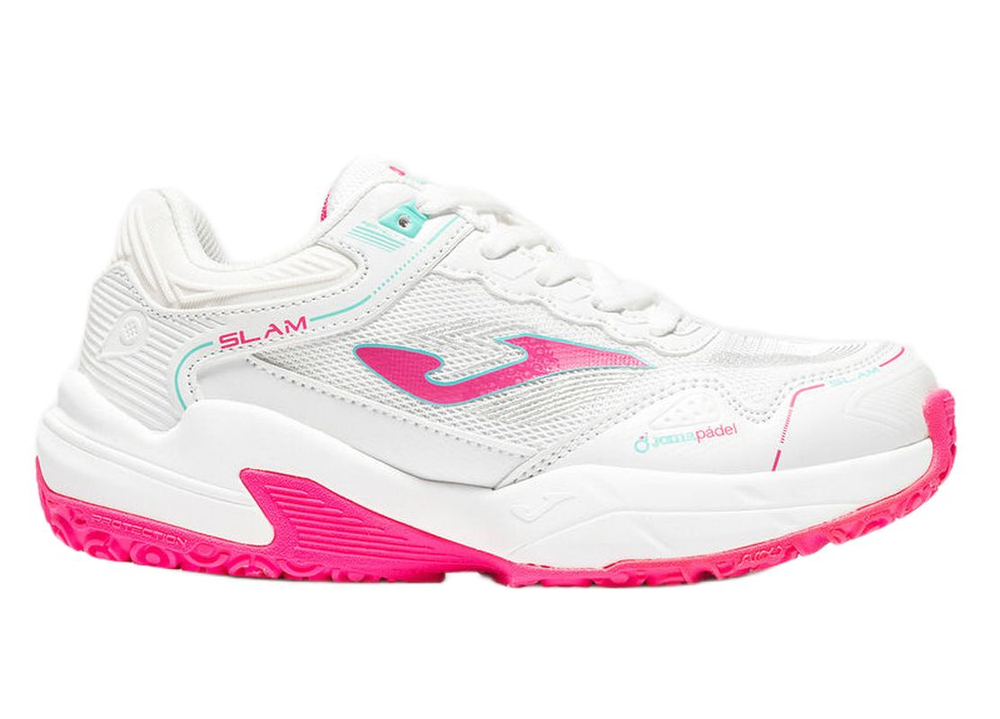Детские кроссовки для Падел Joma Slam JR 2632 - white/pink
