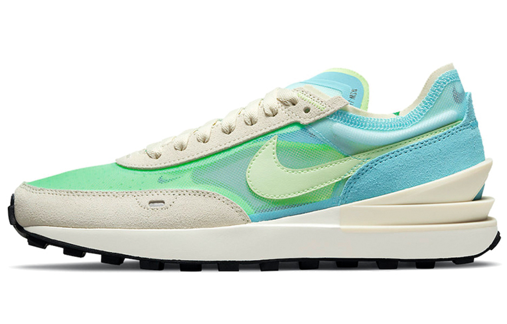 Кроссовки Nike Waffle One Scream Green (Женская размерная сетка)