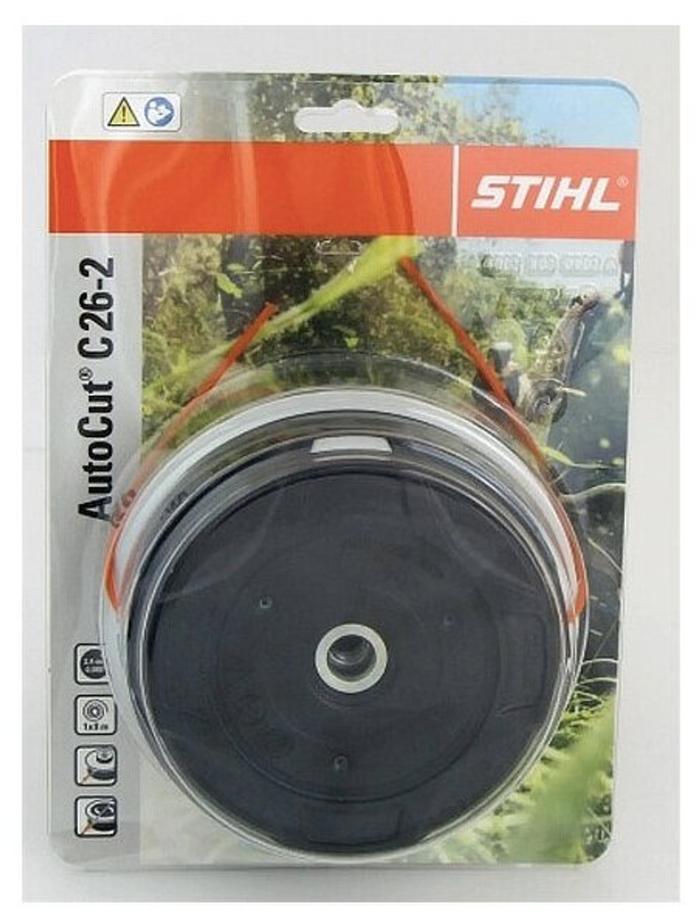 Головка триммерная STIHL AutoCut C26-2, для FS 55-FS 250 и других, 2.4 мм, 3м ОРИГИНАЛ