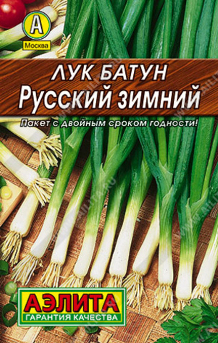 Лук батун Русский зимний  1гр Аэлита лидер