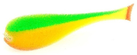 Поролоновая рыбка YAMAN с силиконовой вставкой, р. 105 мм, цвет 21 UV (5 шт.)