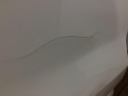 Дверь задняя правая Hyundai Santa Fe 4 (TM) 18-23 Б/У Оригинал 77004S1000