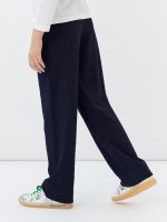 Брюки темно-синие для девочки арт. АТ691