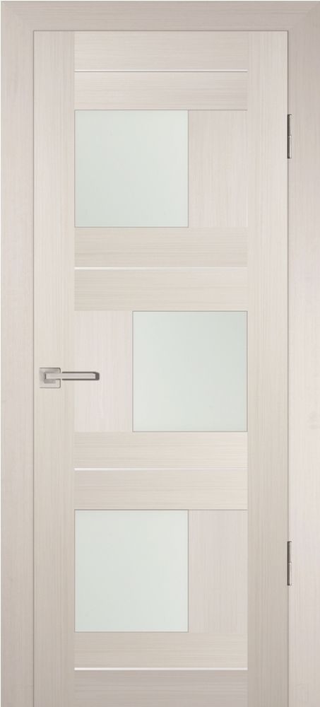 Дверь PS-13 / Цвет Перламутровый дуб / белый сатинат / Двери PROFILO PORTE