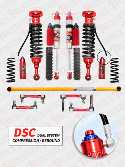Tank400 лифт-комплект регулируемой подвески +2" STR ST8000 с DSC