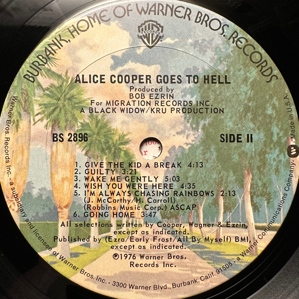 Alice Cooper - Goes To Hell (США 1976г.)