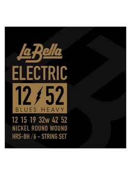 Струны для электрогитары 12-52 La Bella HRS-BH