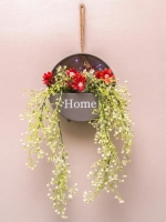 Кашпо подвесное с цветами