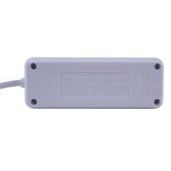 S-CU2-1.5B WHITE Удлинитель серии Ultra. шнур 1.5м.. 2 гнезда. 10A. б-з. Белый. TM Uniel