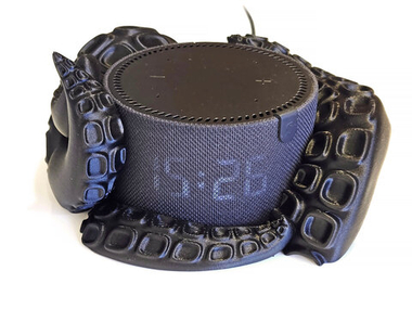 Щупальца подставка для Яндекс станции мини2 (Яндекс-Алиса) 3D печать, черная