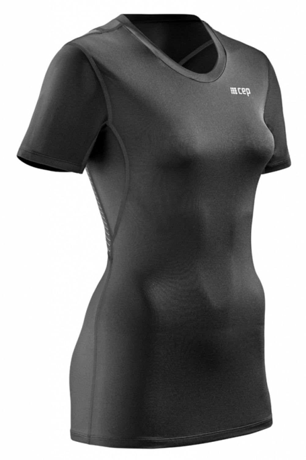 Женская компрессионная футболка CEP Wingtech черная