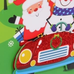 Пакет подарочный «Зимнее путешествие» 18*23*8 см, микс