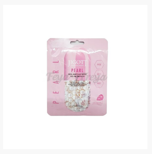 JIGOTT Тканевая маска для лица с экстрактом жемчуга