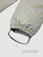 ПРЕДЗАКАЗ Брюки утеплённые демисезонные Mjölk Graphic Check, утеплитель 120гр/м2