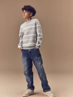 Джемпер для мальчика Next E27-898, Светло-серый