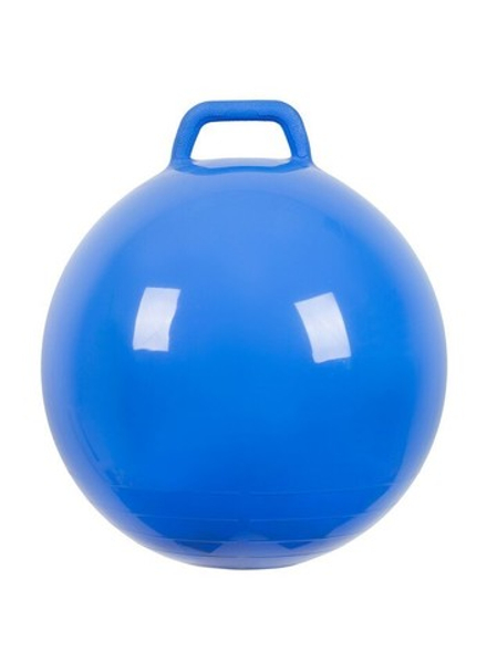 Мяч Прыгун с ручкой ø500мм синий в подарочной упаковке