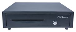 Денежный ящик PОScenter 16EM 410x415x100 механический, PUSH, черный