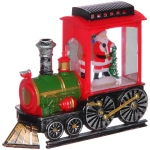 Сувенир с подсветкой «Волшебный паравозик - Дед Мороз» 5*13.3*11 см