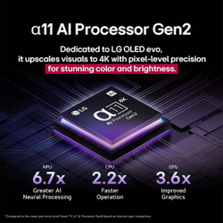 OLED телевизор LG OLED evo AI G5 OLED83G5RLA