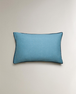 Наволочка Zara Home хлопок, лён 100%, однотонный, 4126/091