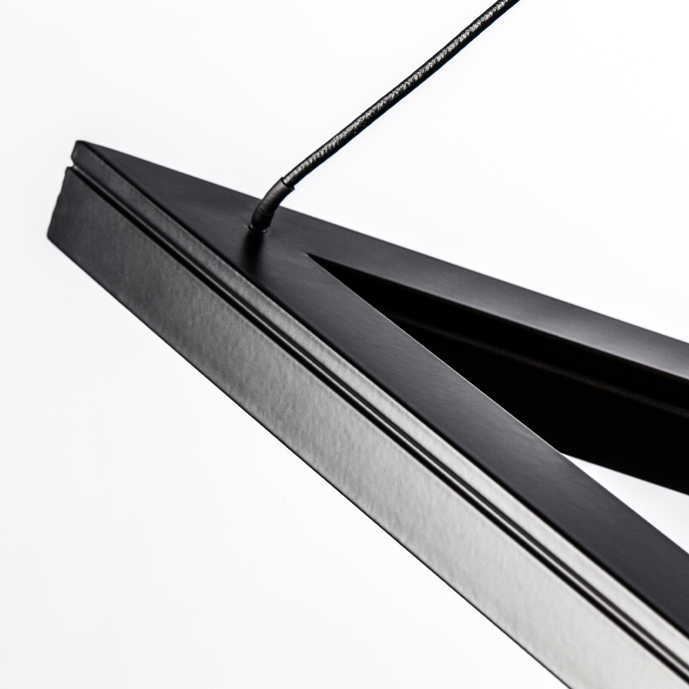 739297 Люстра PALLA 32W LED 1280LM ЧЕРНЫЙ 3000K