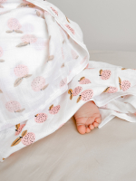 Муслиновая пелёнка Mjölk Персики