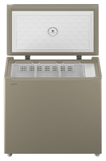 Ларь морозильный Hiberg PF 25 NFG золотистый