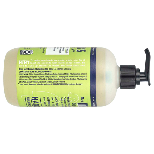 Mrs. Meyers Clean Day, мыло для рук, лимонная вербена, 370 мл (12,5 жидк. унции)