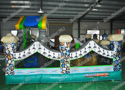 Коммерческий надувной батут "Терем" 6*6*4 м