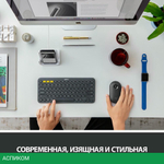 Мышь Logitech Pebble M350 Black (910-005576)