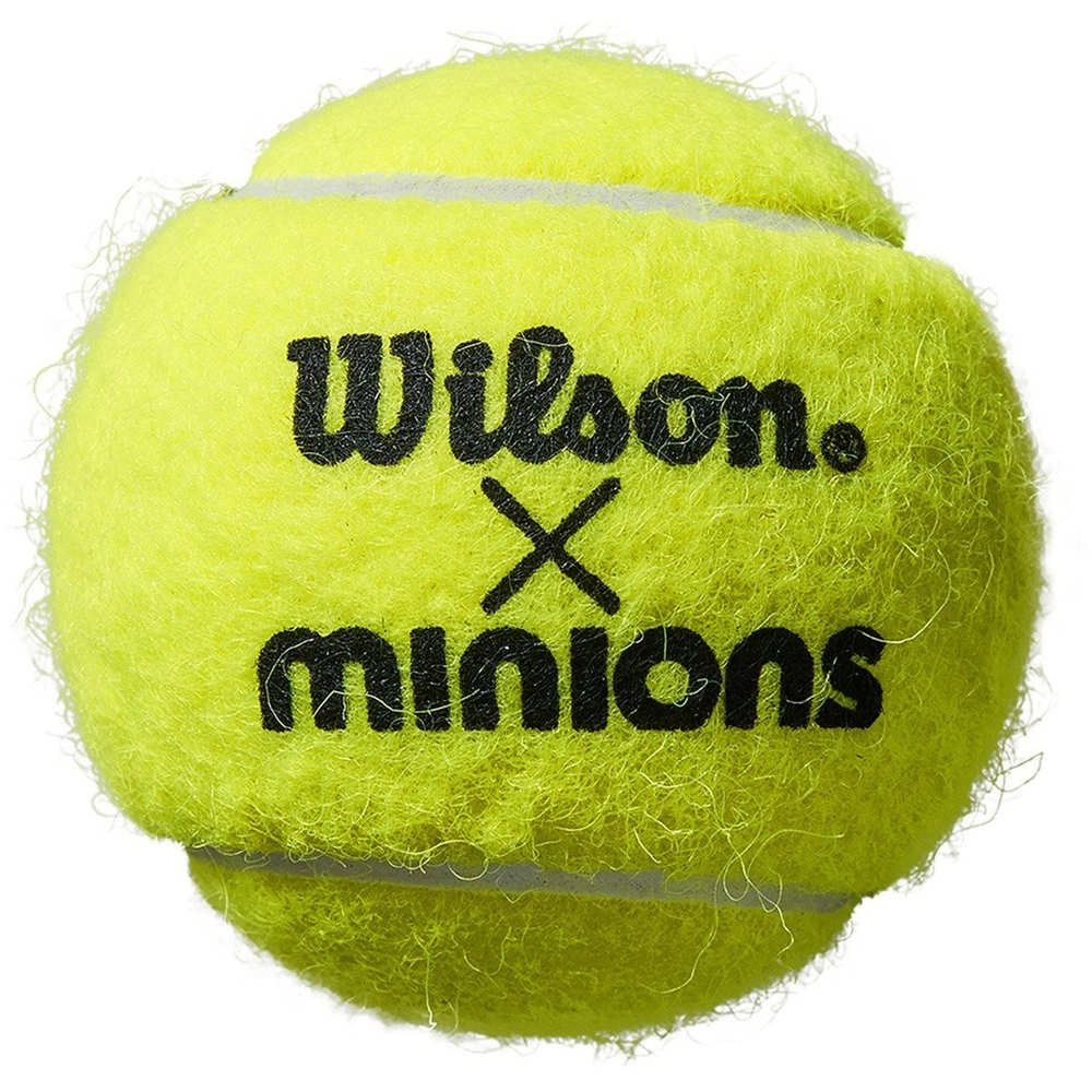 Мячи для тенниса для всех покрытий WILSON MINIONS CHAMPIONSHIP