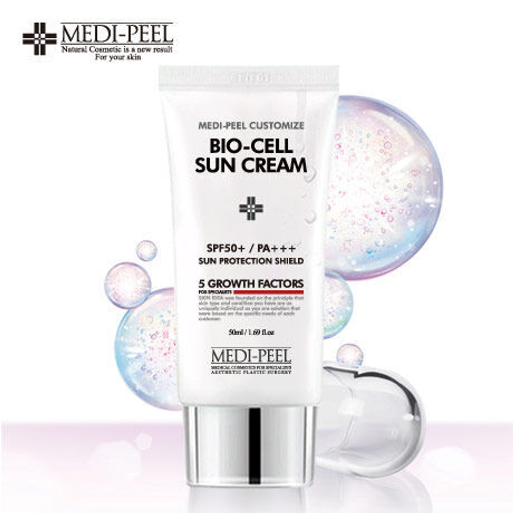 Солнцезащитный крем Medi-Peel Bio-Intense Glutathione Mela Toning Sun Cream SPF 50+ PA++++ 50 мл