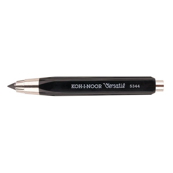 Карандаш цанговый пластиковый KOH-I-NOOR VERSATIL 5344 короткий, 5,6 мм, черный