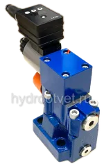 DBEME10-7X/315Y-8G24K31A1M - Пропорциональный предохранительный клапан со встроенным усилителем (OBE), Ду10, , регулировка давления до 315 бар, сигнал управления 0–10 В