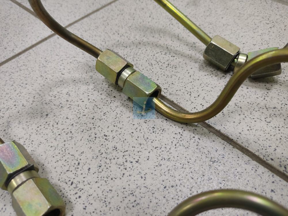 Комплект трубок топливных высокого давления (раздельные головки, трубки гнутые) 240-1104308-В-12