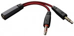Наушники Lenovo Y Gaming Stereo Headset-ROW черный-красный