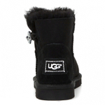 Угги Mini Bailey Button Bling Black