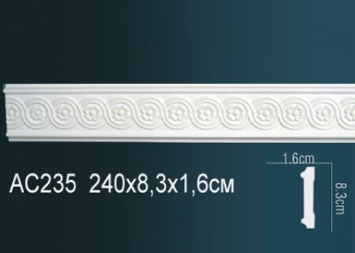 Молдинг гибкий AC235