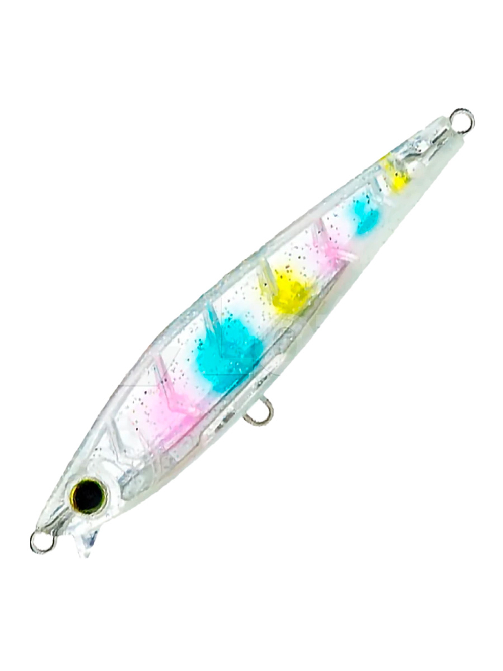 Воблер для рыбалки Duel Hardcore Heavy Shot 65 S F1209 #LSCA, 65 мм, 15 г, тонущий, минноу