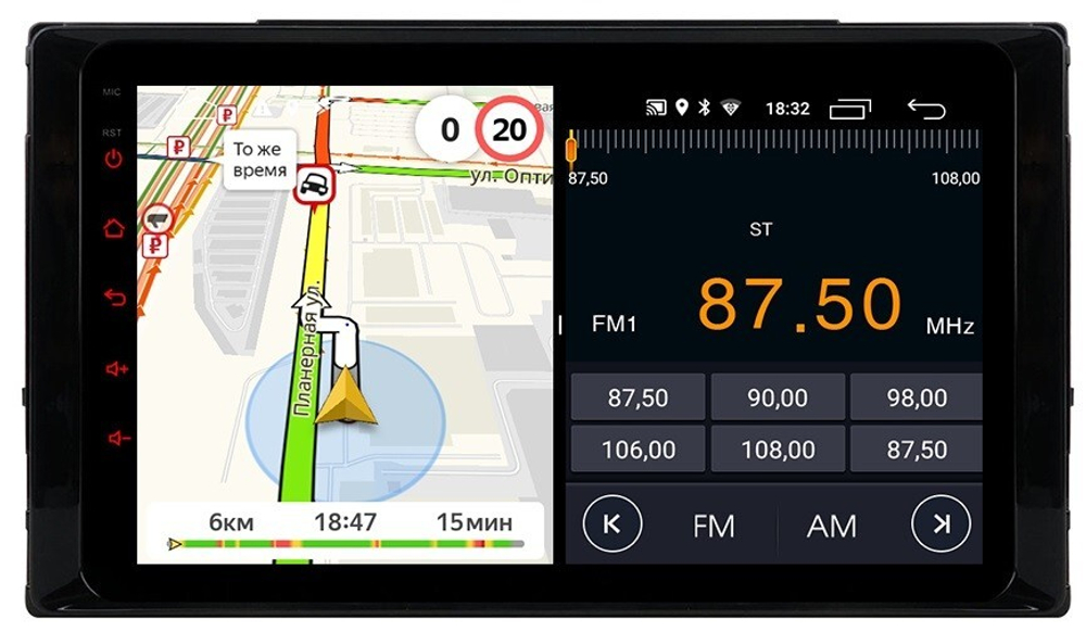 Магнитола для Toyota Corolla 2016-2018 - Parafar PF982FHD на Android 13, 8-ядер, 2Гб+32Гб, CarPlay, 4G SIM-слот