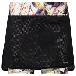 Юбка для девочки теннисная Head Smash Skort G - black/разноцветный