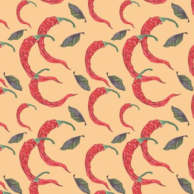 перчик на желтом