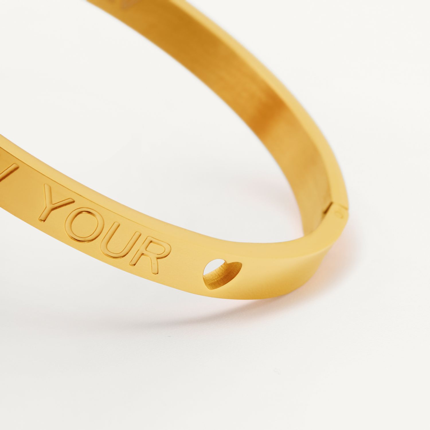 Браслет Follow Your Heart (Следуй за своим сердцем) – Gold