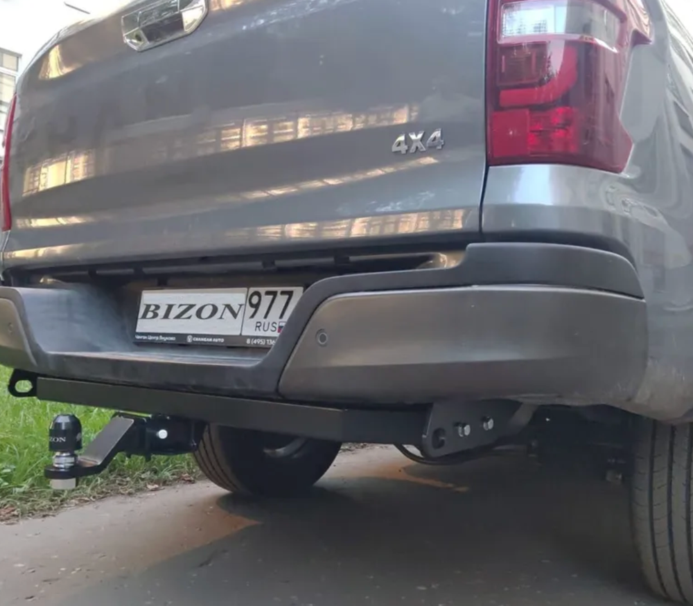 Фаркоп с унив. электрикой Смарт на Changan Hunter Plus 2023- Бизон FA 0420-E